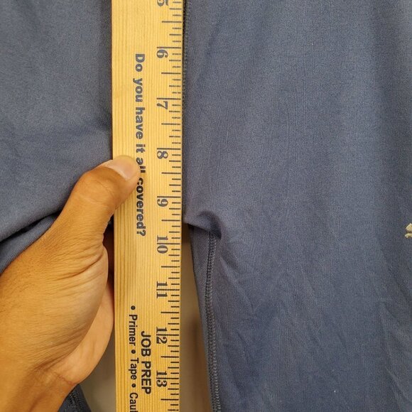 Puma Moto Compression Leggings Mid Rise Tight Mesh Solid Activewear Womens Small - Picture 4 of 12